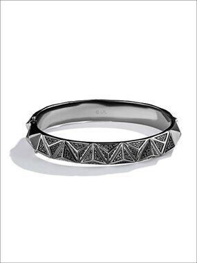 Star Wars 925 Sterling Silver Dark Armor Bangle Bracelet